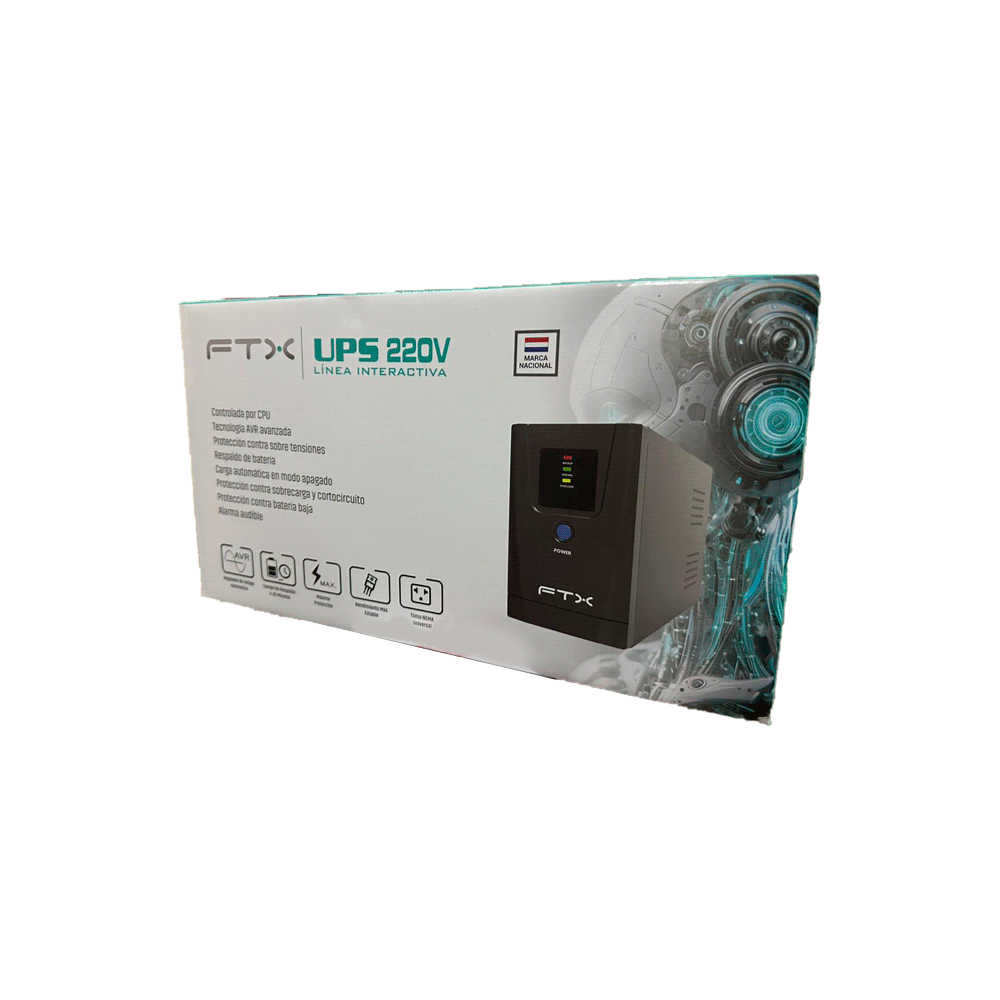 UPS FTX 220V FTX-600VA / 360W NEMA UNIVERSAL