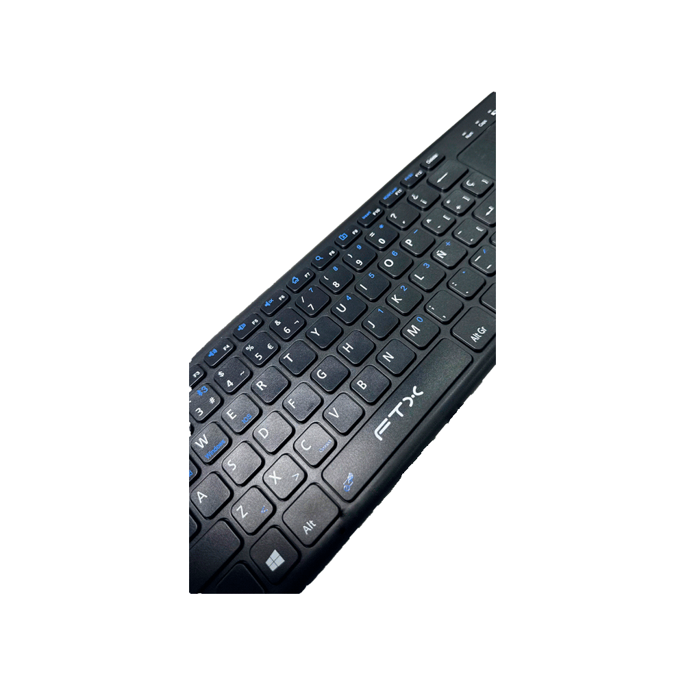 TECLADO + TOUCH PAD FTX BLUETOOH FTXB023 ESP/NEGRO