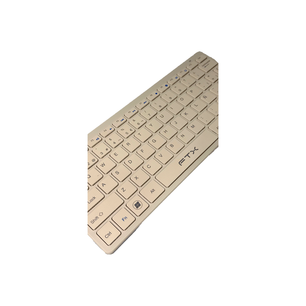 TECLADO + MOUSE FTX WIRELESS FTXGK03 ESP/GOLD