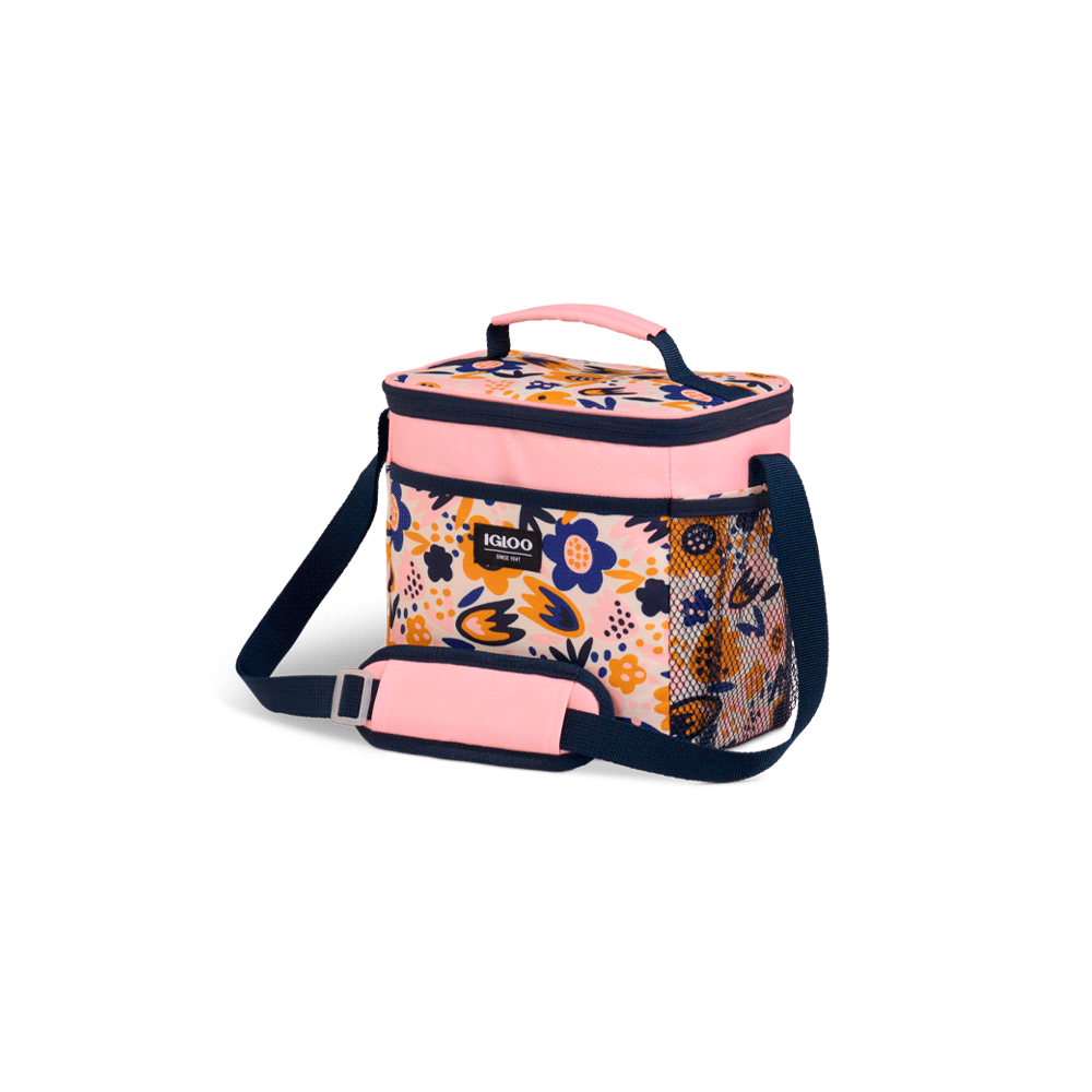 BOLSA TERMICA IGLOO 9 LATAS KIDS SQUARE LUNCH ROSA
