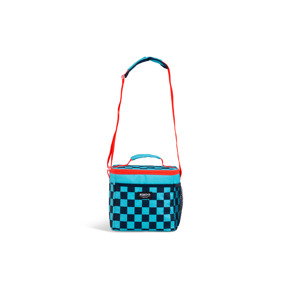 BOLSA TERMICA IGLOO 9 LATAS KIDS SQUARE LUNCH AZUL