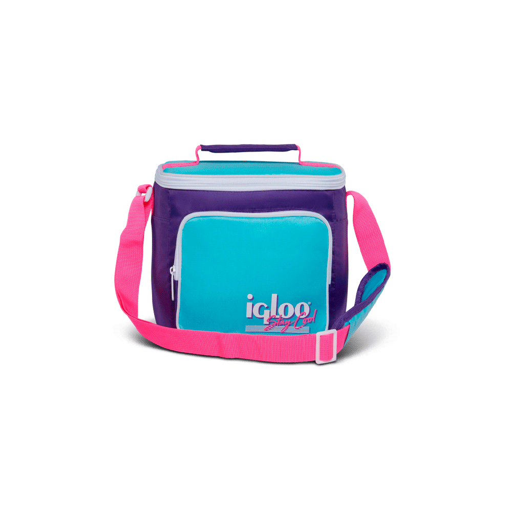BOLSA TERMICA IGLOO 9 LATAS VERTICAL LUNCH RETRO V