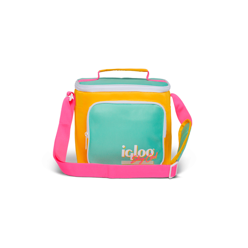 BOLSA TERMICA IGLOO 9 LATAS VERTICAL LUNCH RETRO A