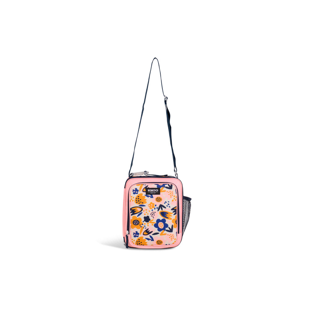 BOLSA TERMICA IGLOO 5 LATAS VERTICAL LUNCH ROSA 64