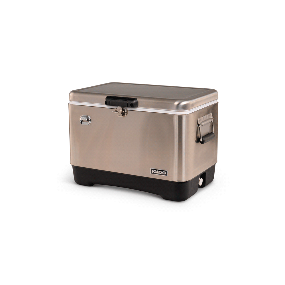 CONSERVADORA IGLOO 51 LITROS LEGACY ACERO INOXIDAB