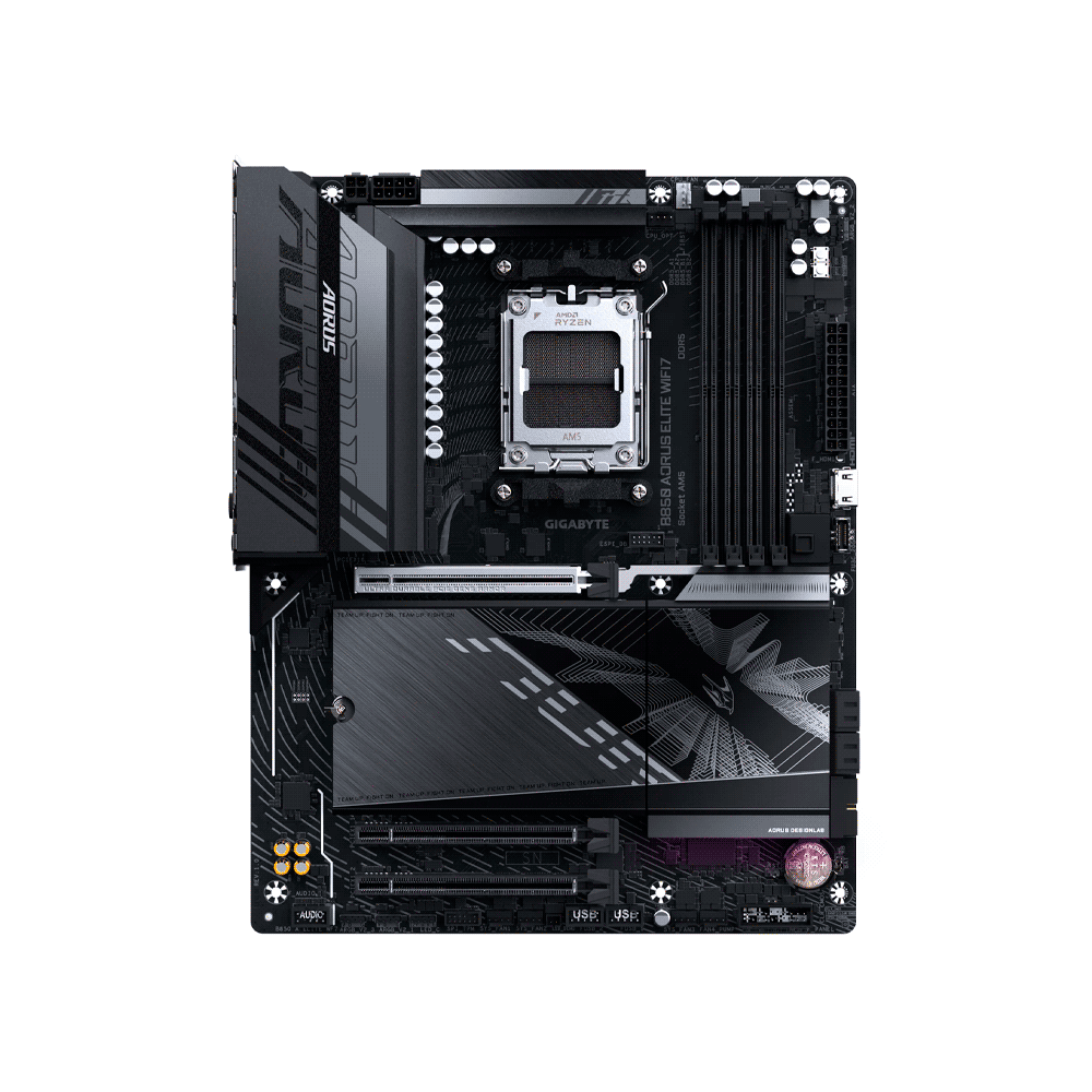 PLACA MADRE GIGABYTE AM5 B850 AORUS ELITE WIFI7 DD