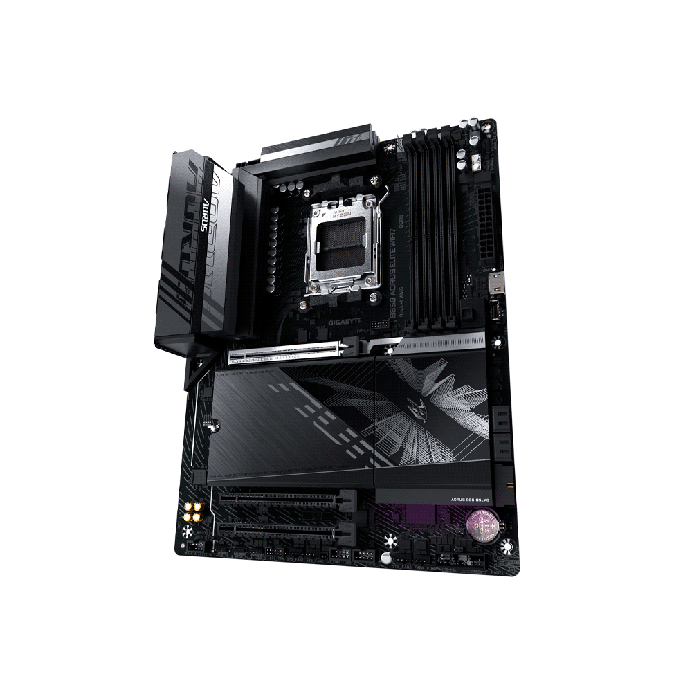 PLACA MADRE GIGABYTE AM5 B850 AORUS ELITE WIFI7 DD