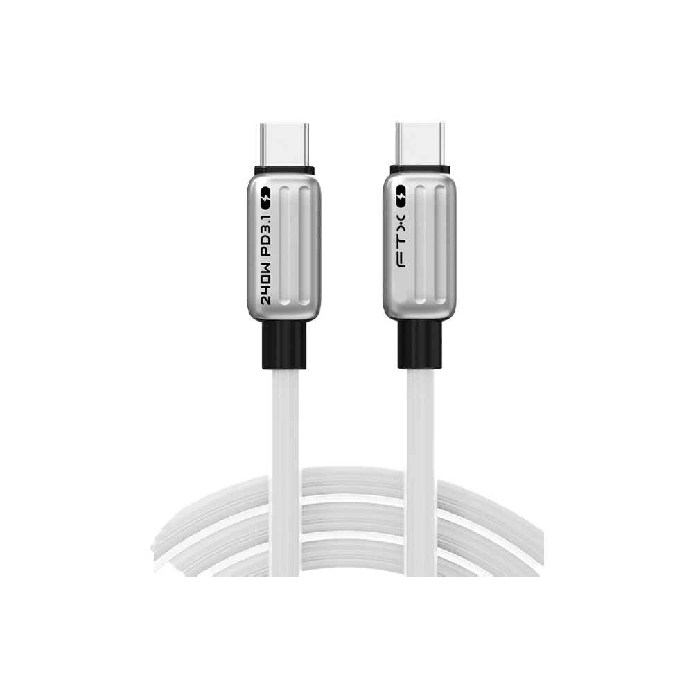 CABLE USB-C M/M 1M FTX-CM240-ZSW1 240W/480MBPS/5A/
