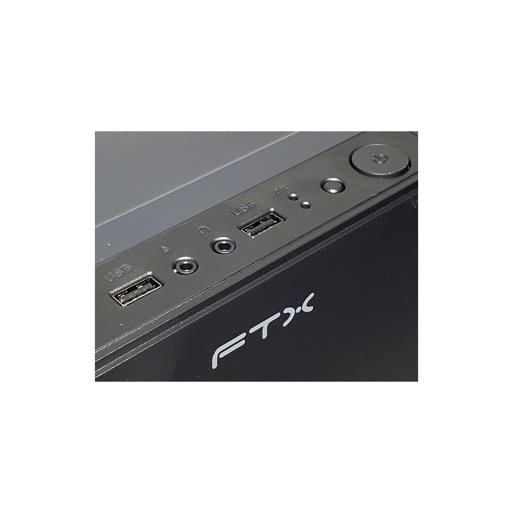 GABINETE KIT FTX271R C/FUENTE 500W MOUSE+TECL+SPK+