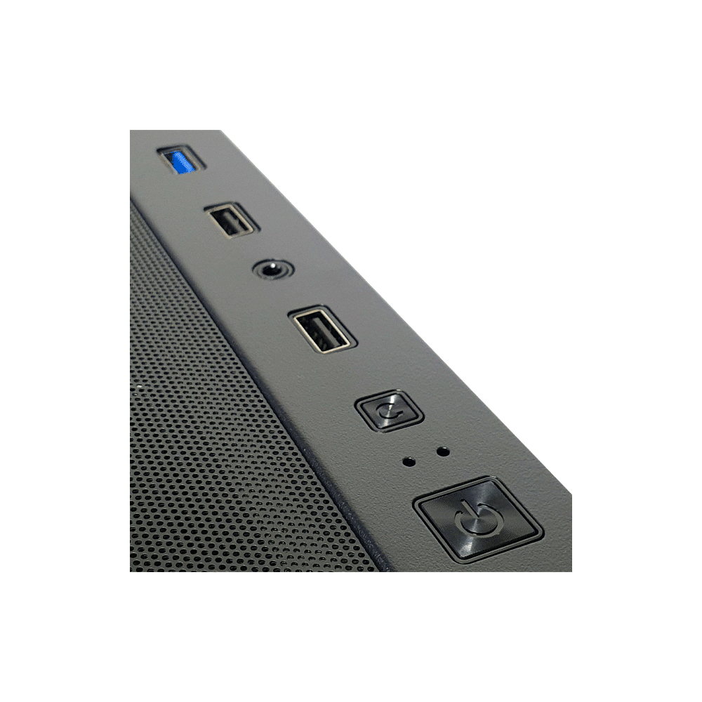 GABINETE GAMER FTX-702BK VIDRIO TEMPLADO MATX/MITX