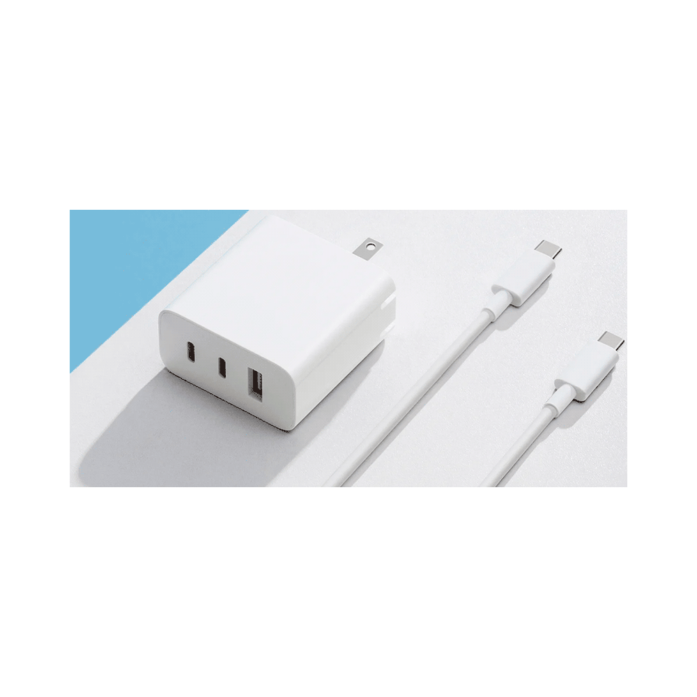 CARGADOR P/ PARED 67W XIAOMI GAN CHARGER USB-A/USB