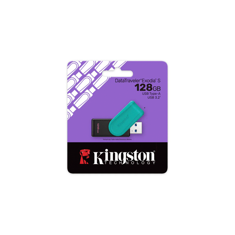 PENDRIVE KINGSTON DATATRAVELER EXODIA S 128GB USB-