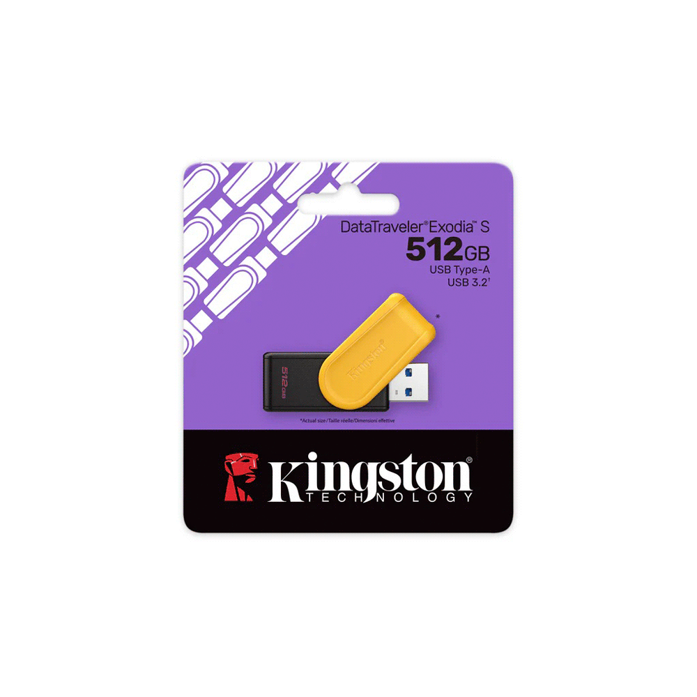 PENDRIVE KINGSTON DATATRAVELER EXODIA S 512GB USB-