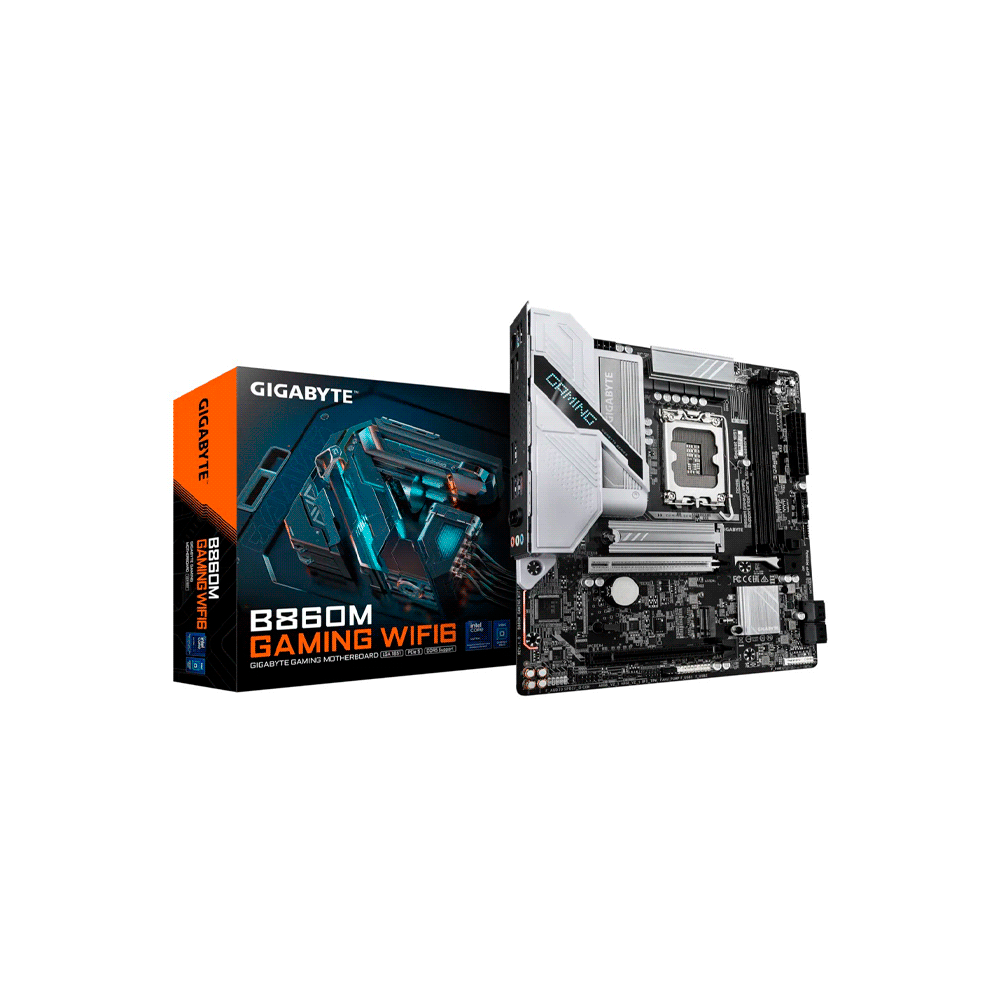 PLACA MADRE GIGABYTE 1851 B860M GAMING WIFI6 DDR5 