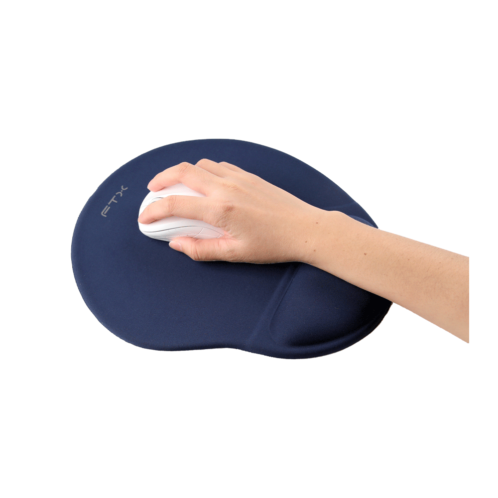 MOUSE PAD FTXMPG01-BL 31X27CM CON APOYO DE MUÑECA
