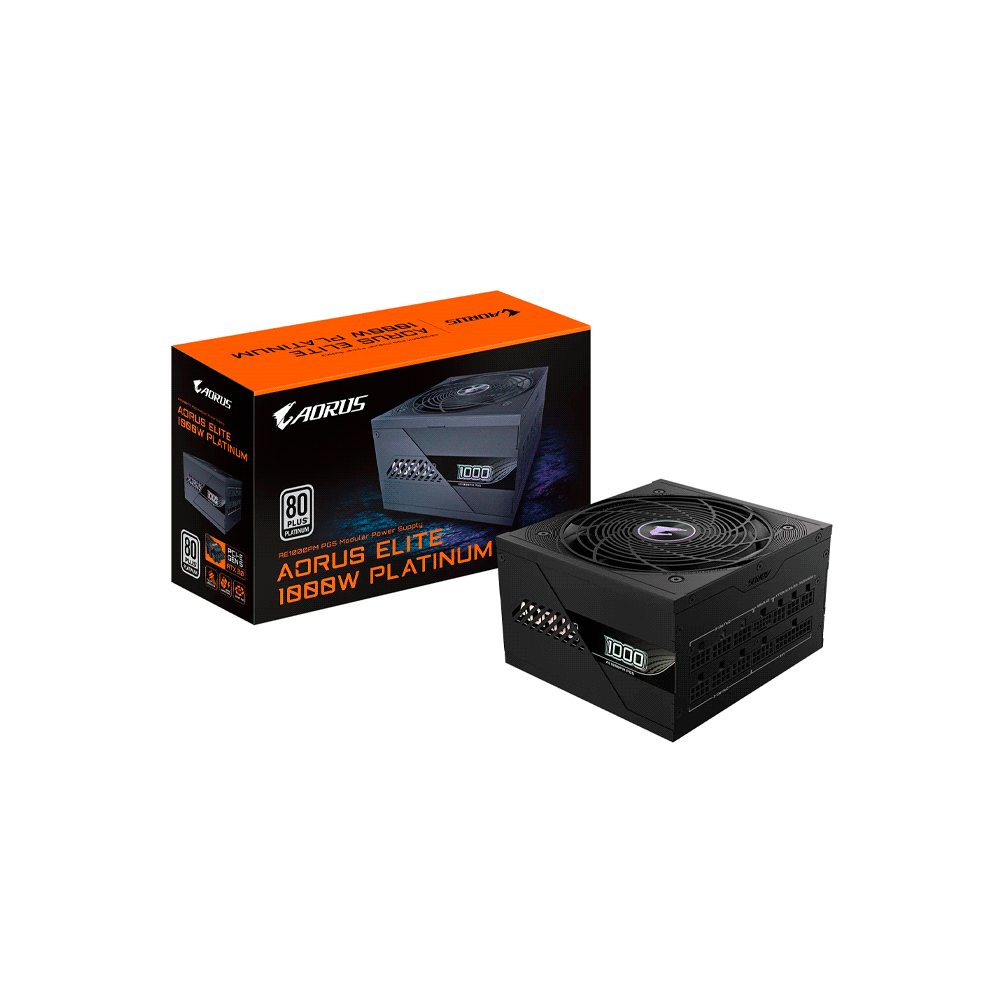 FUENTE GIGABYTE 1000W 80PLUS PLATINUM FULL MODULAR