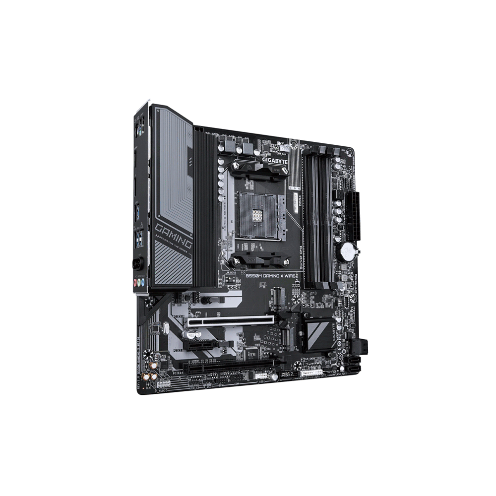 PLACA MADRE GIGABYTE AM4 B550M GAMING X WIFI6 S/R/