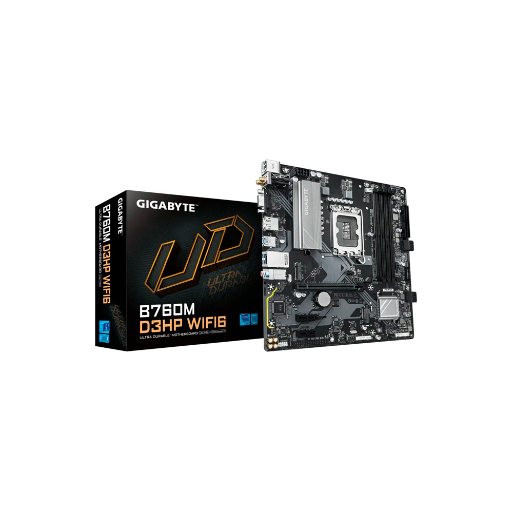 PLACA MADRE GIGABYTE 1700 B760M D3HP WIFI6 DDR5 V/