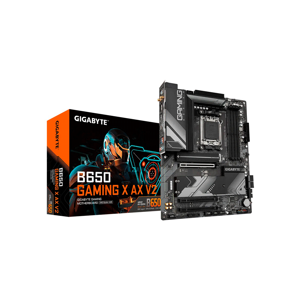 PLACA MADRE GIGABYTE AM5 B650 GAMING X AX V2 DDR5 