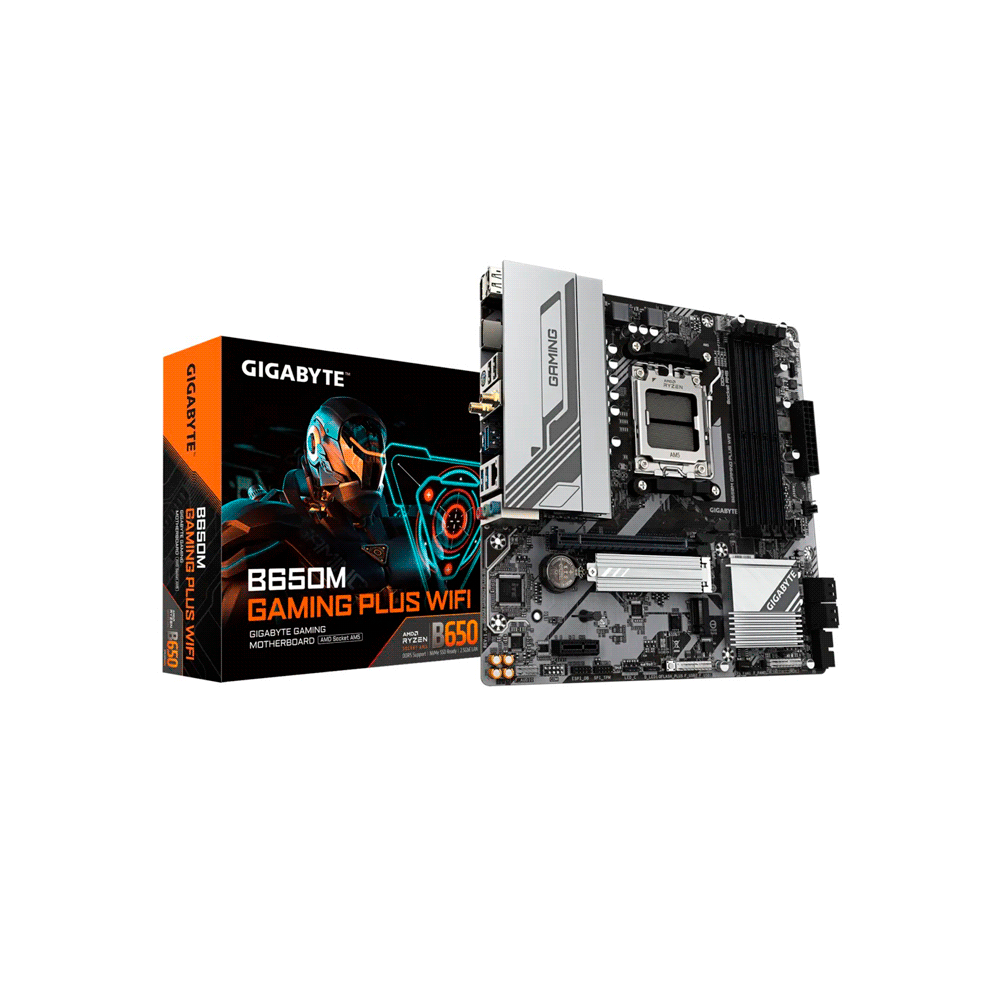 PLACA MADRE GIGABYTE AM5 B650M GAMING PLUS WIFI DD
