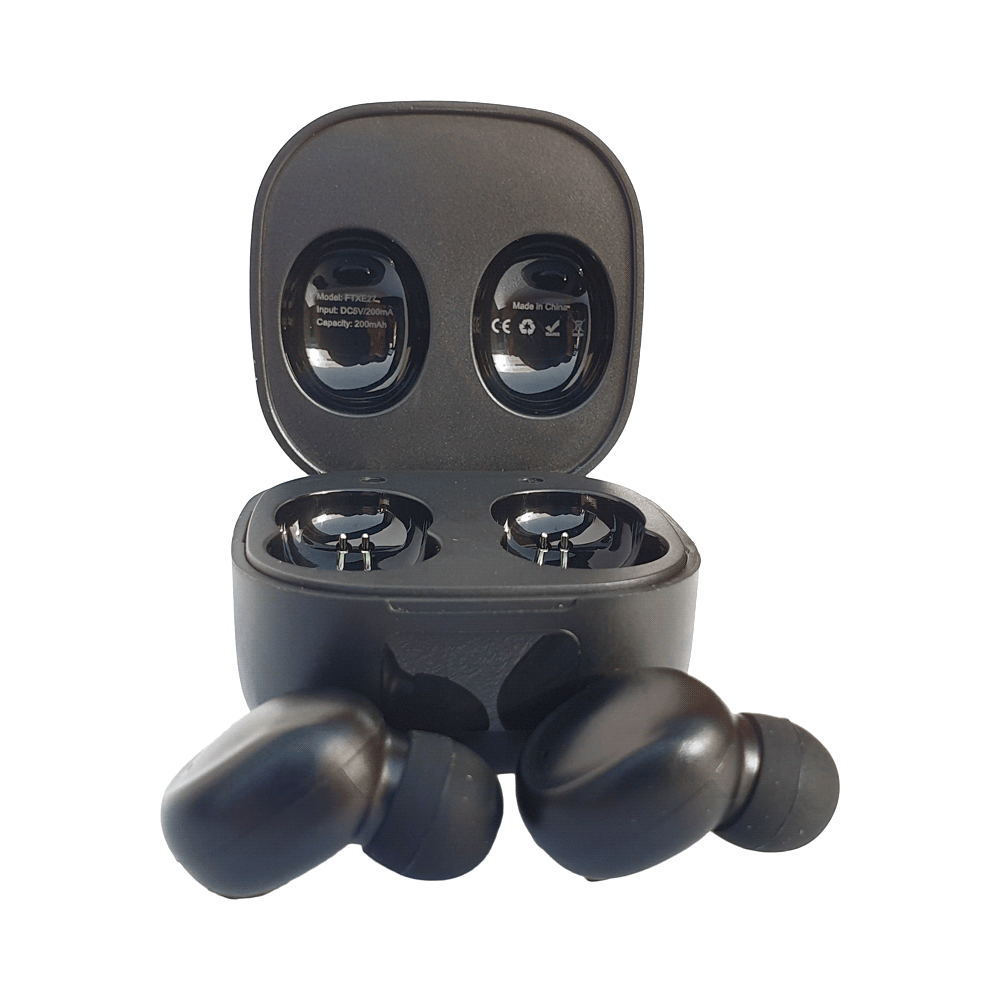 AURICULAR CON MICROFONO FTX E27-BK BT/MIC/IPX4 NEG