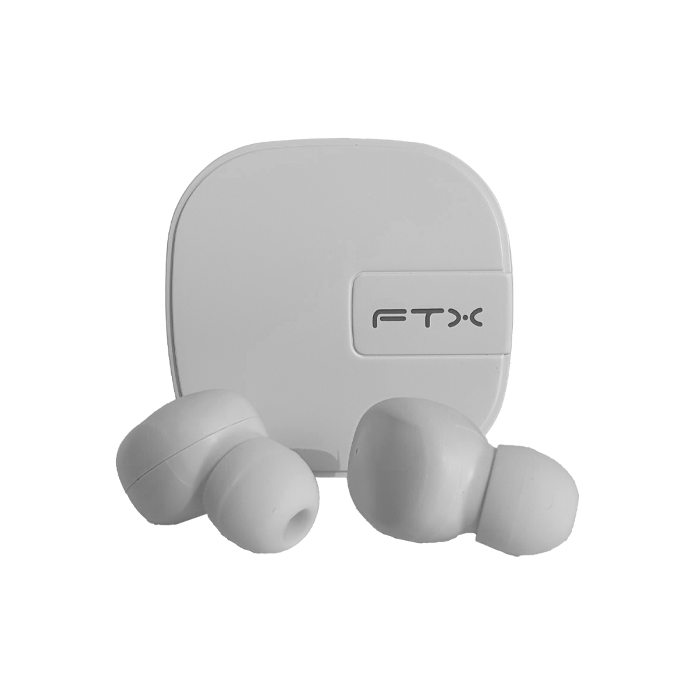 AURICULAR CON MICROFONO FTX E27-WH BT/MIC/IPX4 BLA