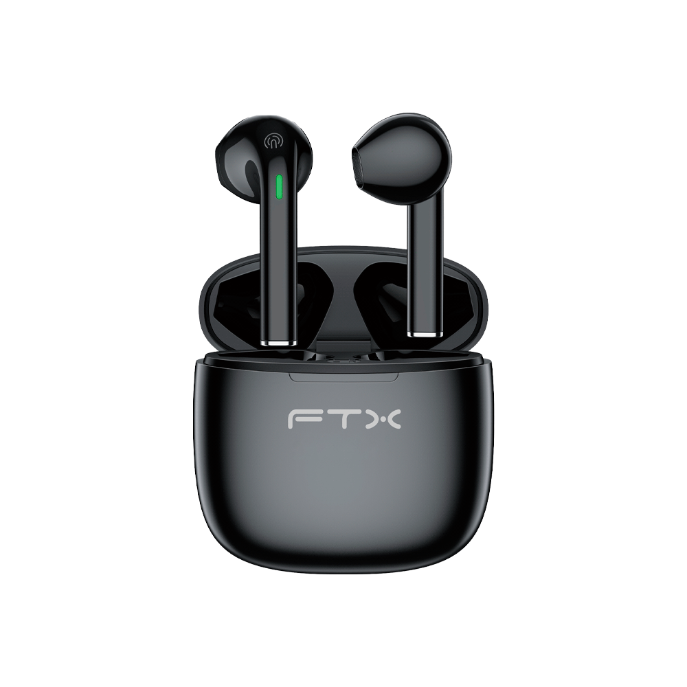 AURICULAR CON MICROFONO FTX E26P-BK BT/MIC/TWS/TOU