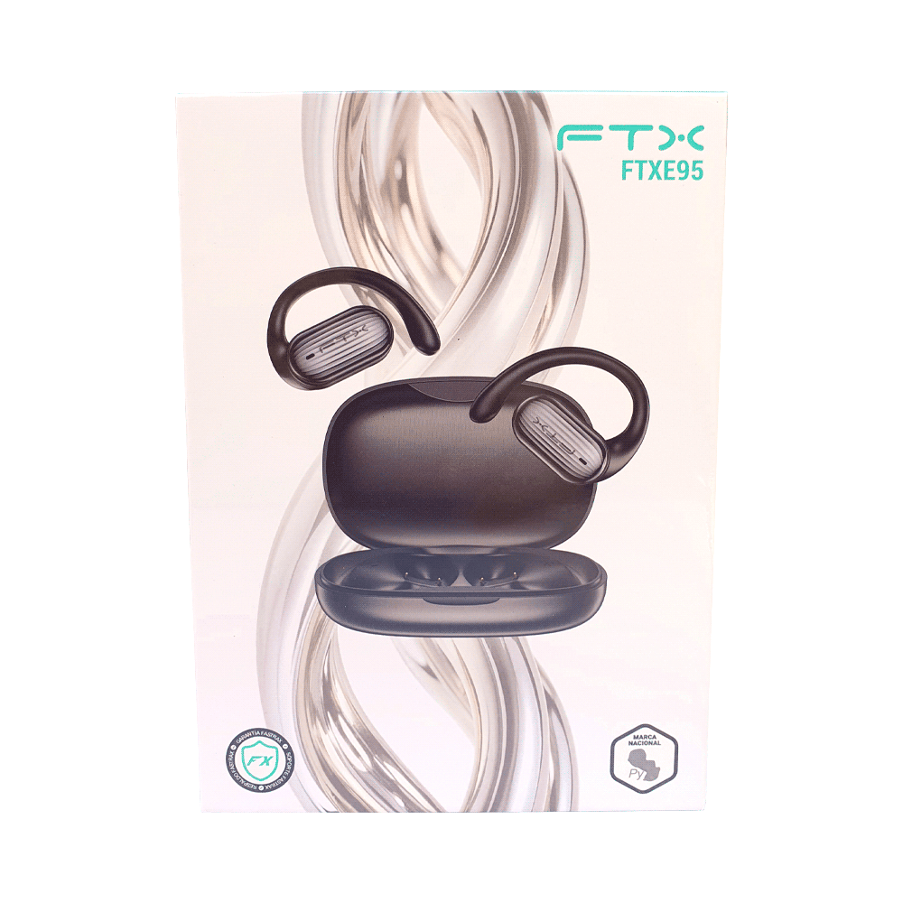AURICULAR CON MICROFONO FTX E95-BK BT/MIC/TOUCH/IP