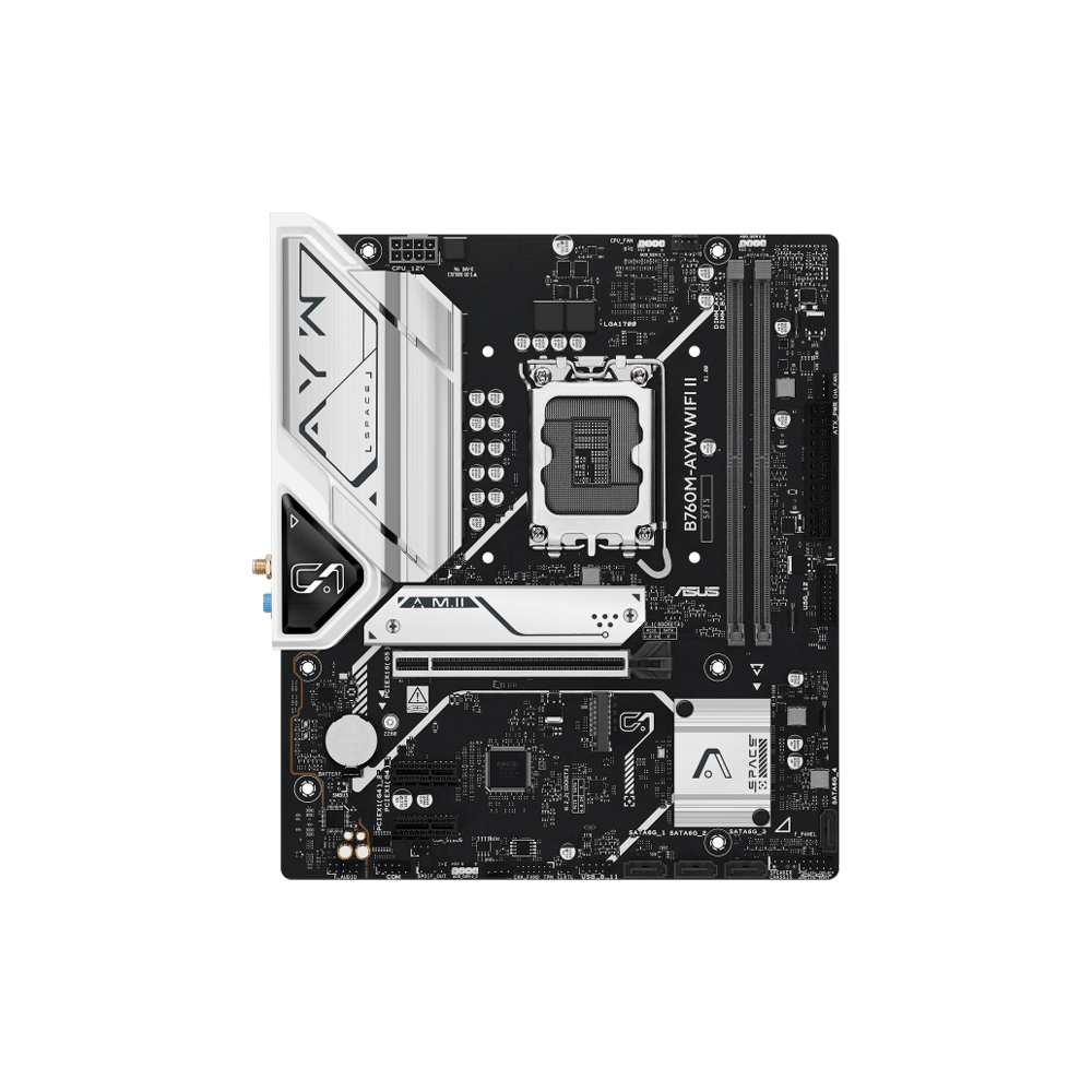 PLACA MADRE ASUS 1700 B760M-AYW WIFI II DDR5 S/R/H