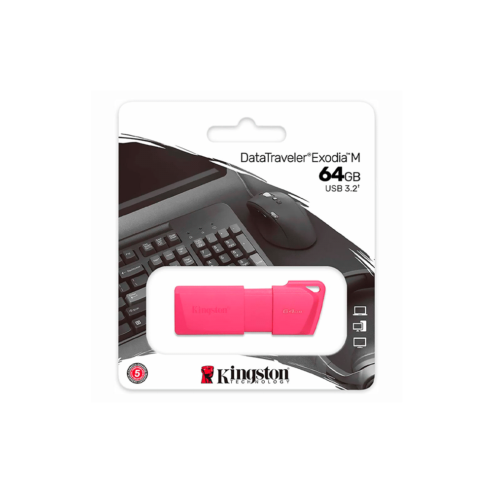 PENDRIVE KINGSTON DATATRAVELER EXODIA M 64GB KC-U2