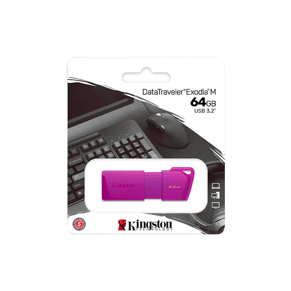 PENDRIVE KINGSTON DATATRAVELER EXODIA M 64GB KC-U2