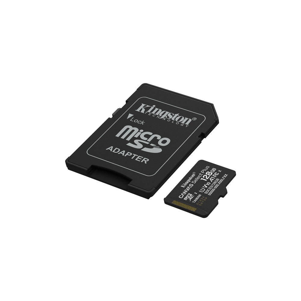 MEMORIA MICRO SD KINGSTON 128GB CANVAS SELECT PLUS