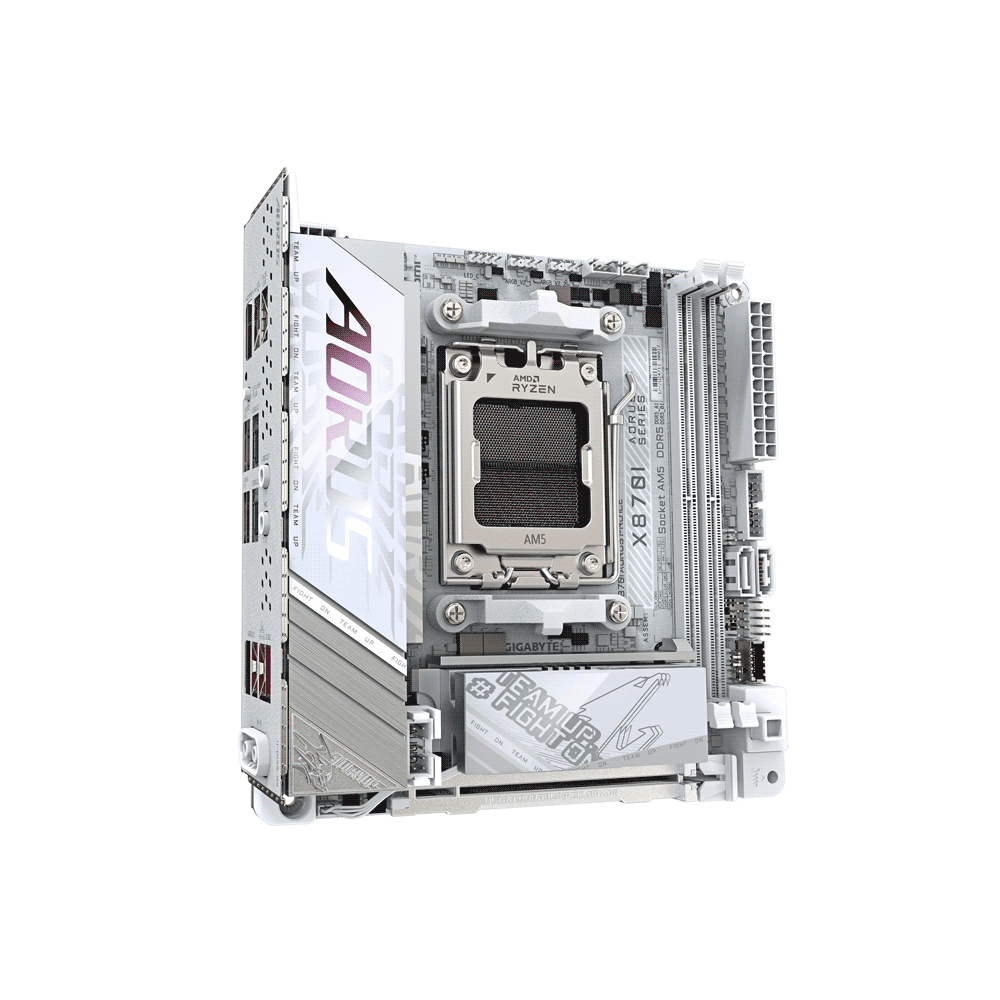 PLACA MADRE GIGABYTE AM5 X870I AORUS PRO ICE S/R/H