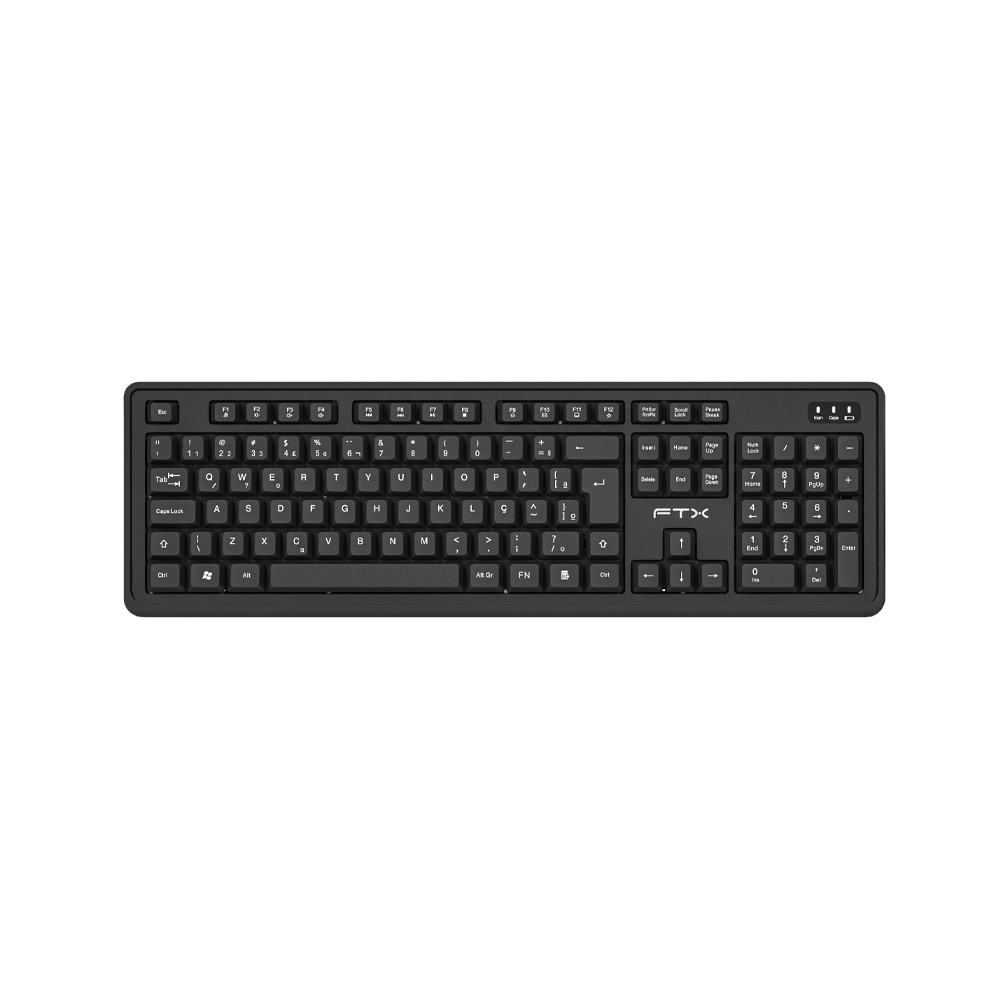 TECLADO FTX WIRELESS FTXKW46 NUMERICO/PORTUGUES/NE