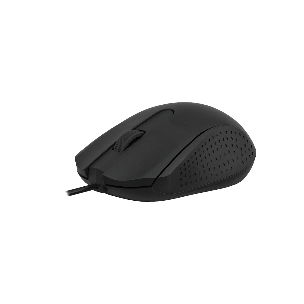 MOUSE FTX USB FTXM62 1200DPI/3 BOTONES/1.1M/NEGRO