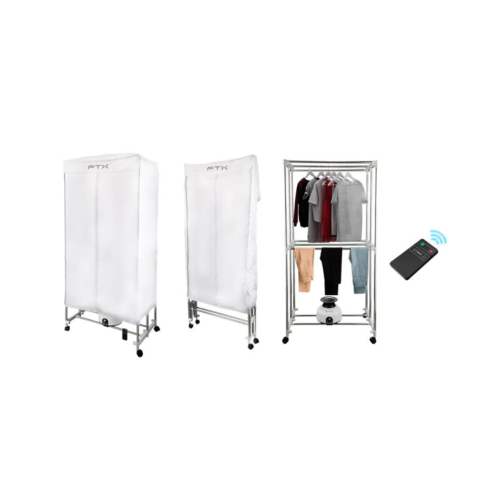 SECARROPAS PLEGABLE FTX 1500W 220V 20KG CON RUEDAS