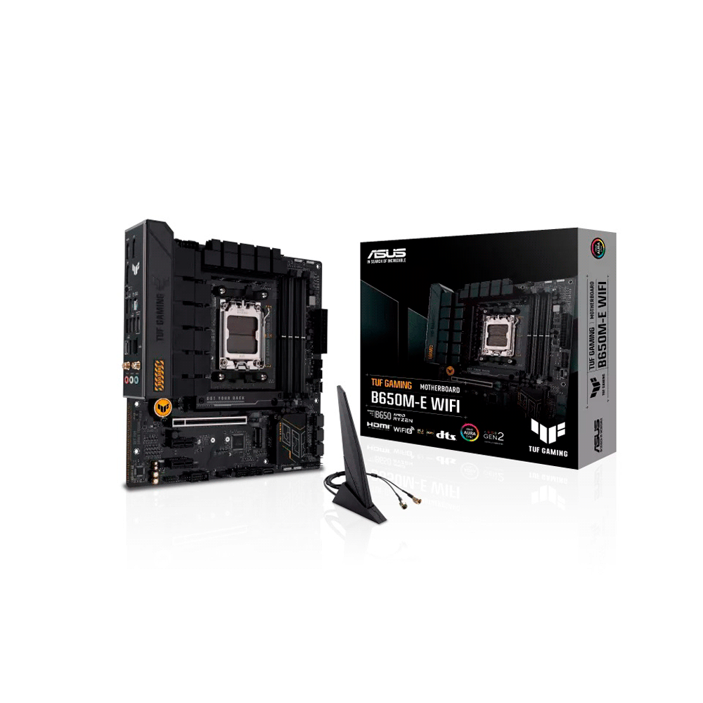 PLACA MADRE ASUS AM5 B650M-E WIFI TUF GAMING DDR5 