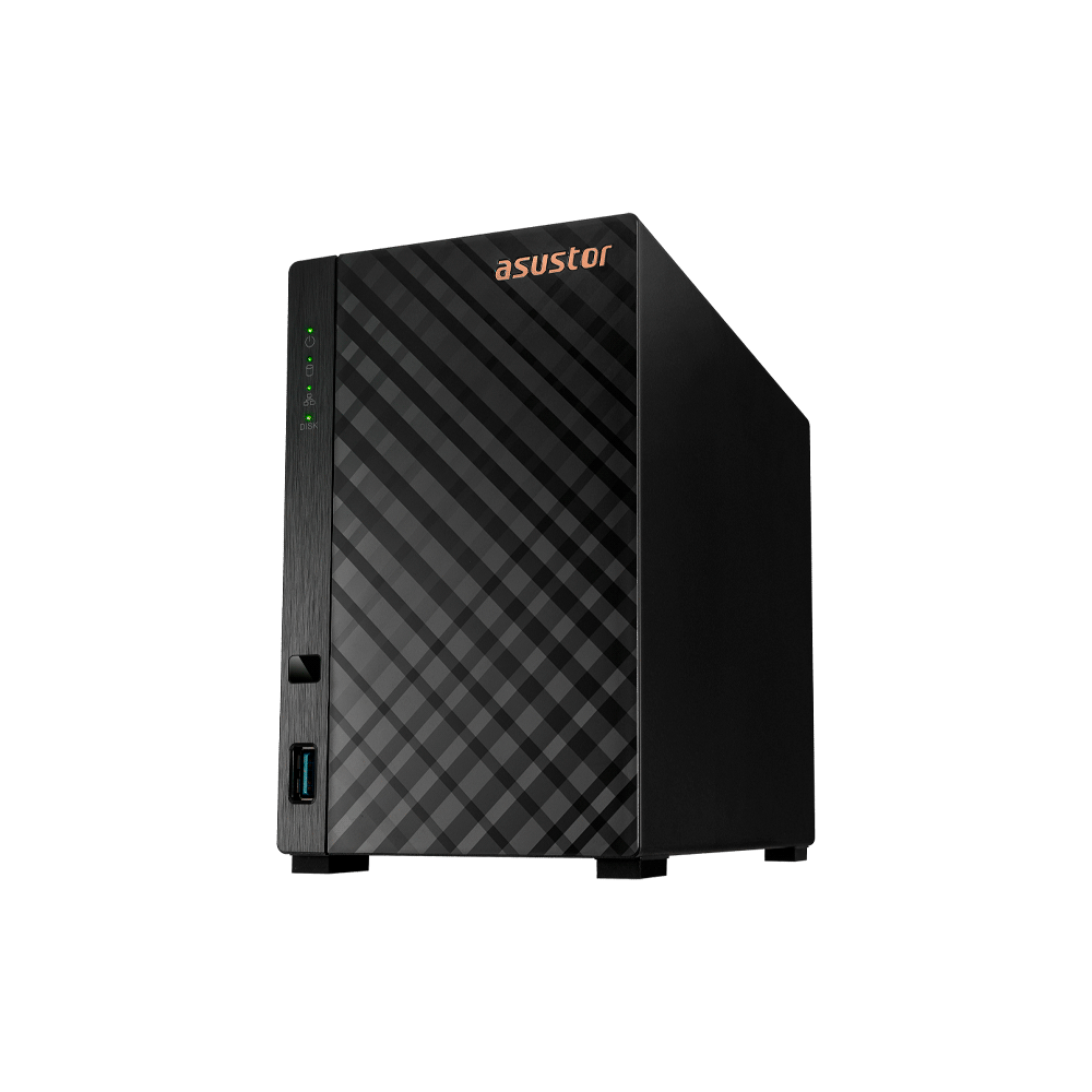 ALMACENAMIENTO NAS ASUSTOR AS1202T QC 1.7/2BAY/1G/