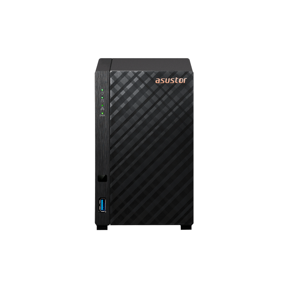 ALMACENAMIENTO NAS ASUSTOR AS1202T QC 1.7/2BAY/1G/