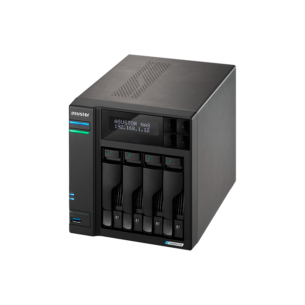 ALMACENAMIENTO NAS ASUSTOR AS6704T V2 QC 2.0/4BAY/