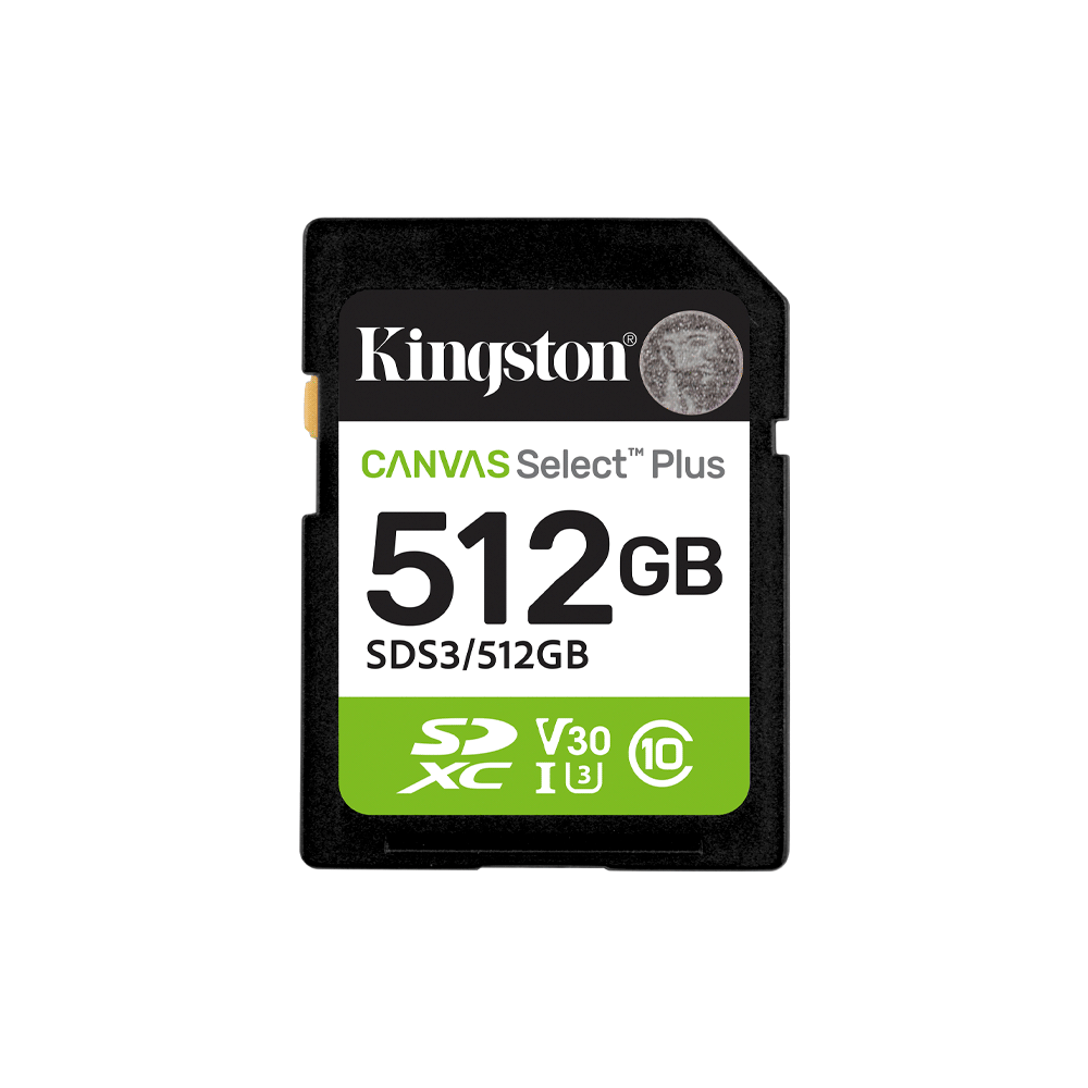 MEMORIA SD KINGSTON 512GB SDS3/512GB 150 CANVAS SE