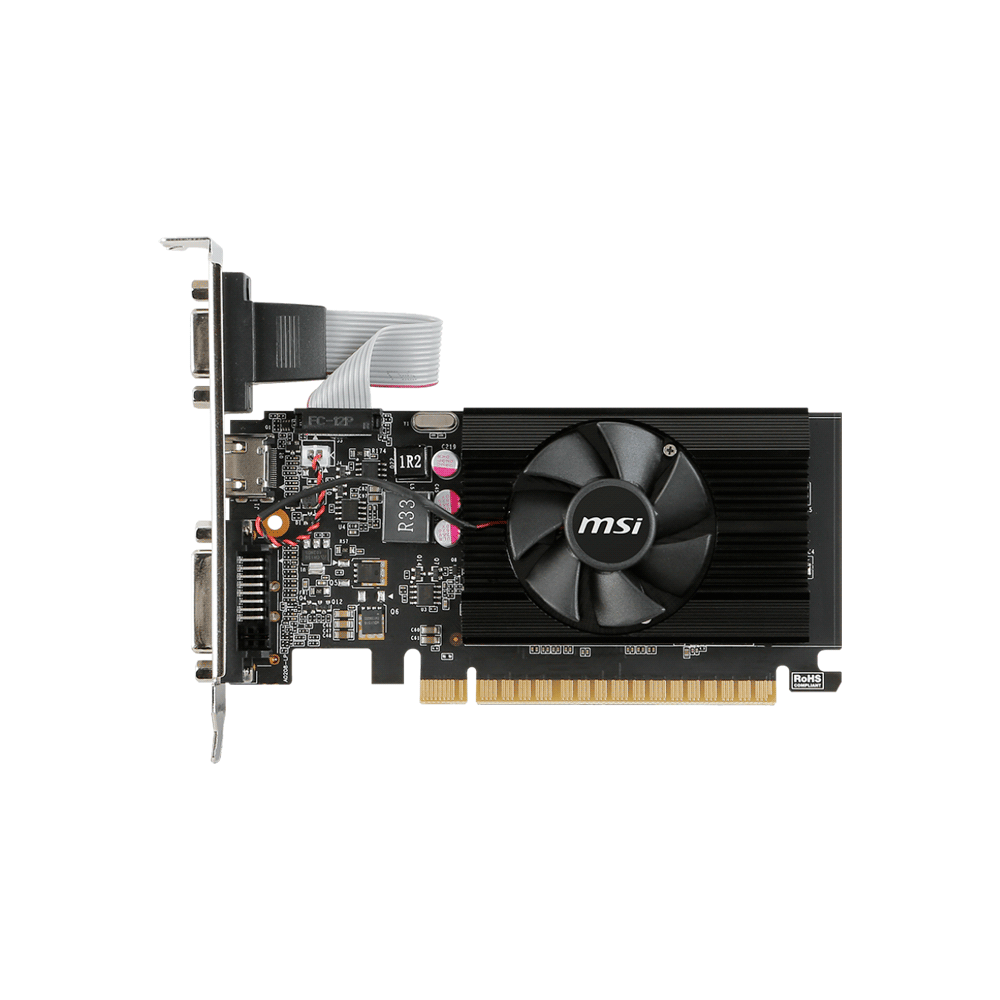 PLACA DE VIDEO MSI GT710 2GB DDR3 GT710-2GD3-LP
