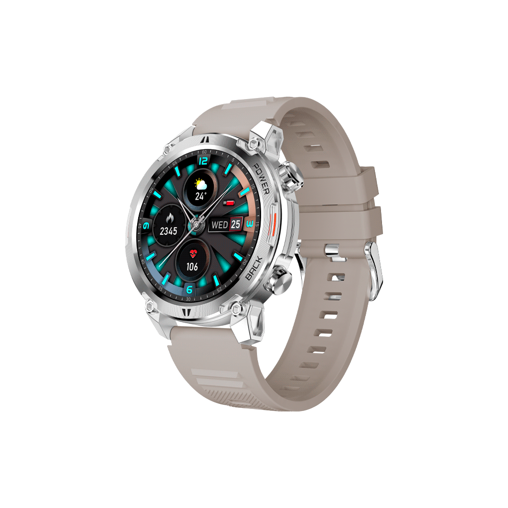 SMARTWATCH FTXR20-BE 57MM PLATA/BEIGE ANDROID/IOS/