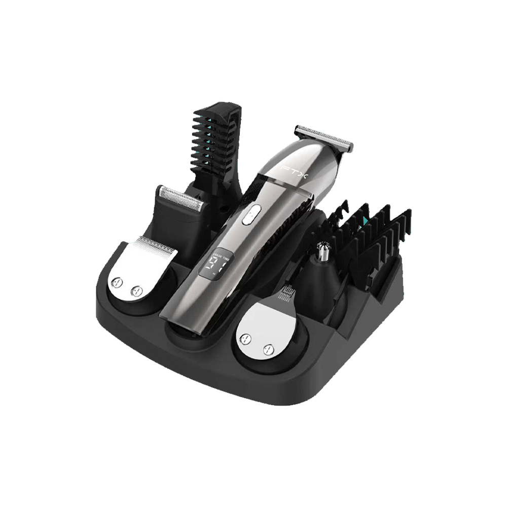 AFEITADORA INALAMBRICA 6 EN 1 FTX IPX6/RECARGABLE/