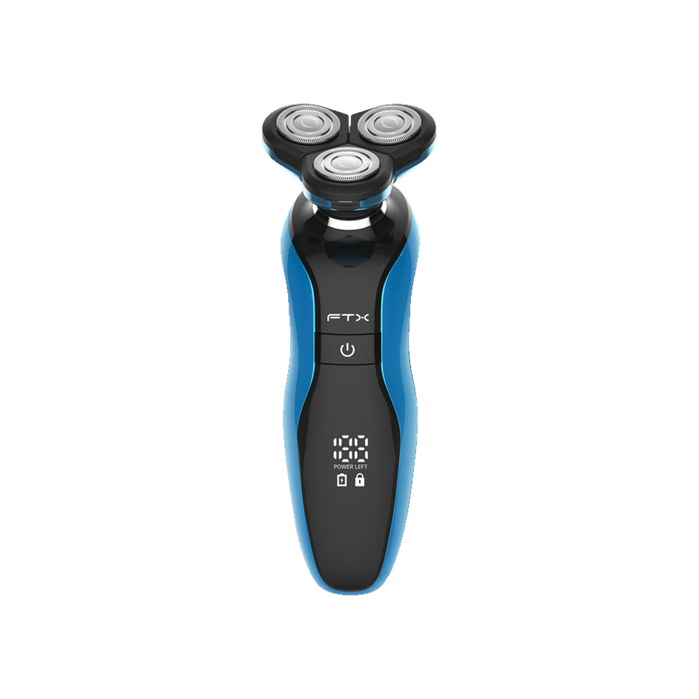 AFEITADORA INALAMBRICA FTX IPX6/RECARGABLE NEGRO Y