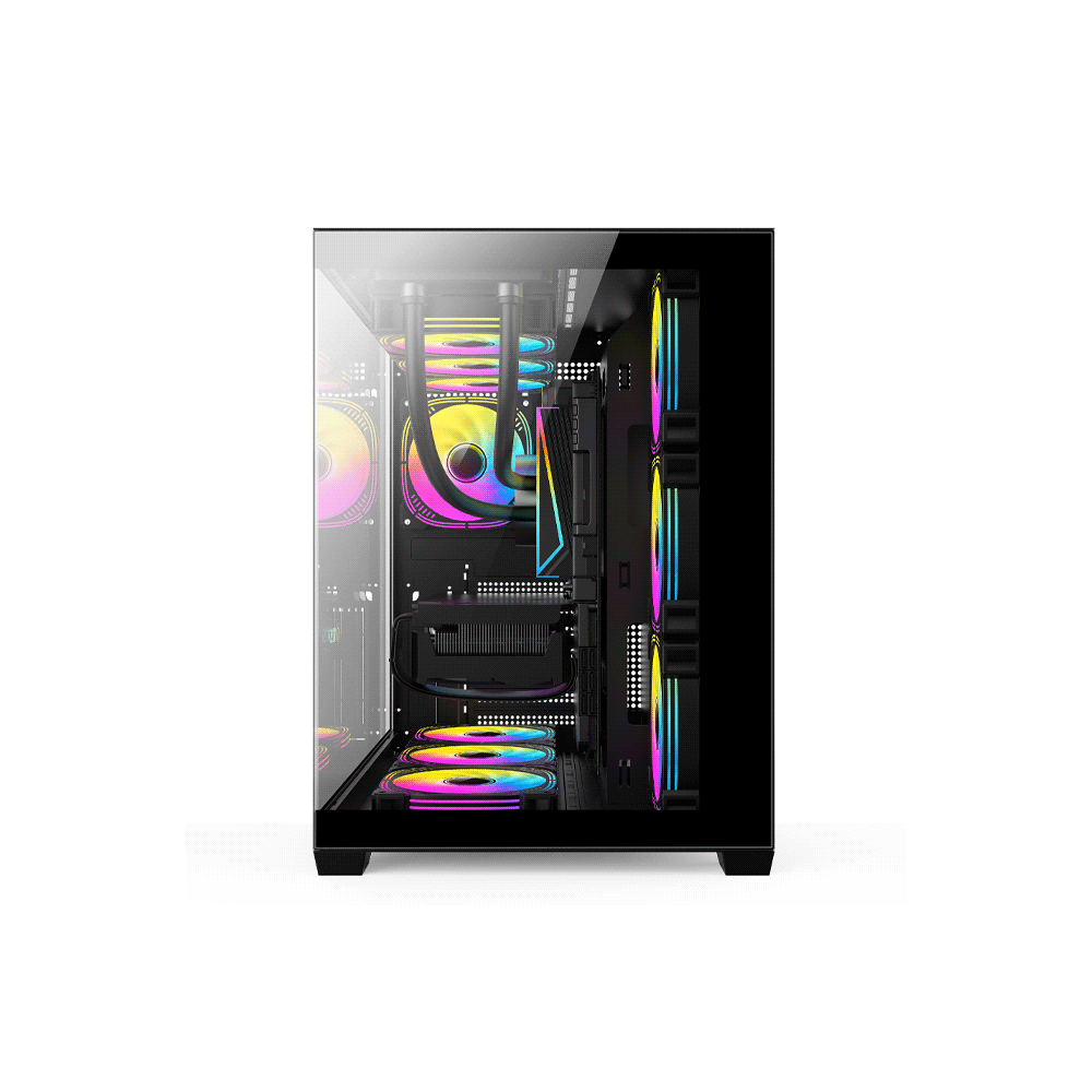 GABINETE GAMER FTX PCC-G07 LATERAL FRONTAL TRANS 4