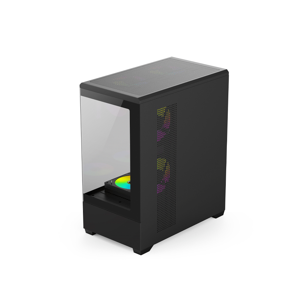 GABINETE GAMER FTX PCC-G9BK VIDRIO TEMP 3 FAN EATX