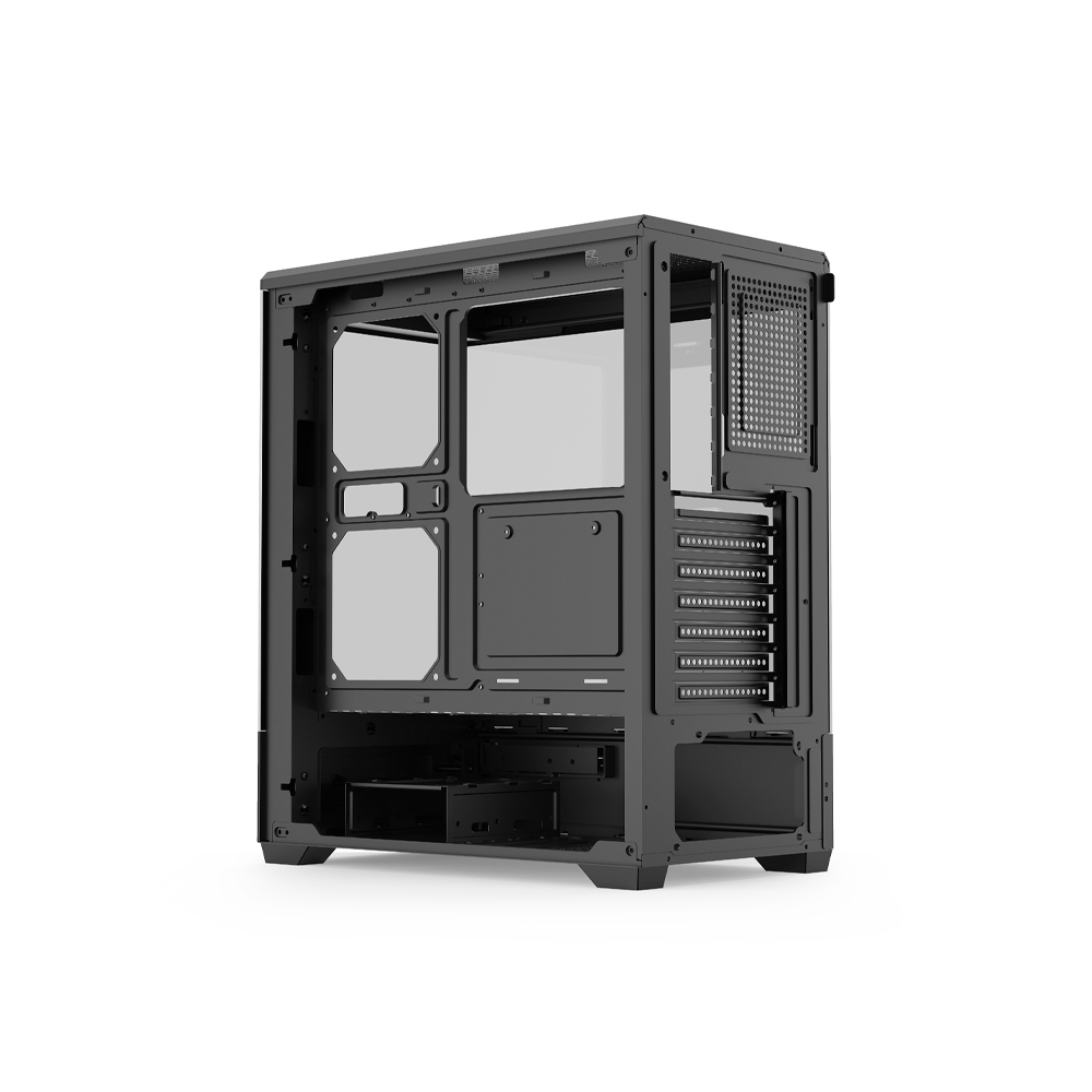GABINETE GAMER FTX PCC-G9BK VIDRIO TEMP 3 FAN EATX