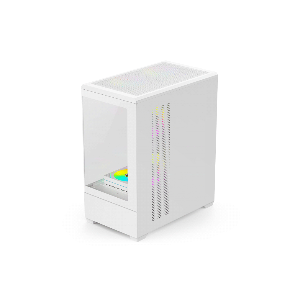 GABINETE GAMER FTX PCC-G9WH VIDRIO TEMP 3 FAN EATX