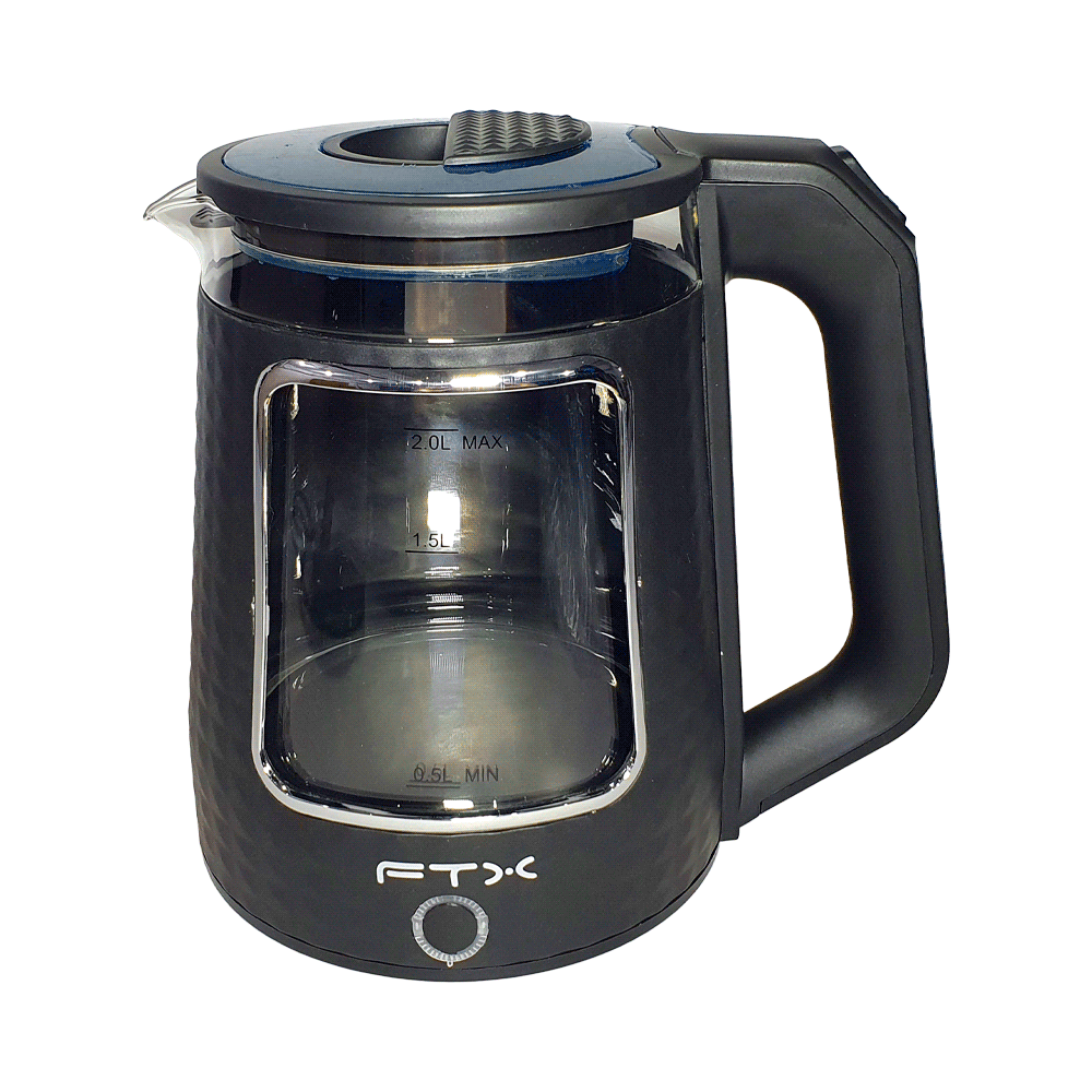 HERVIDORA ELECTRICA FTX 2L 2200W 220V NEGRO EK2-15